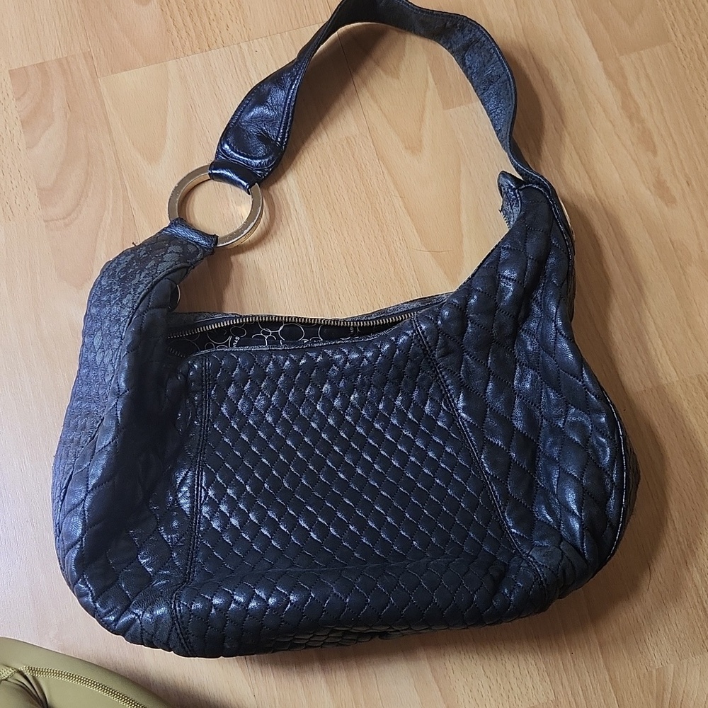 Jill Stuart Black Quilted Women's Bag